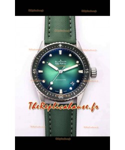 Blancpain Fifty Fathoms BATHYSCAPHE Edition Boîtier TITANIUM - Réplique Montres Miroir 1:1