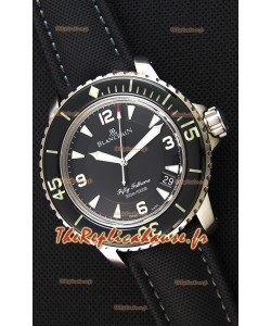 Blancpain Fifty Fathoms - 1:1 Montre Réplique Miroir en Titane