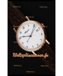 Montre Breguet Classique 5177BA/29/9V6 en or rose avec index arabes