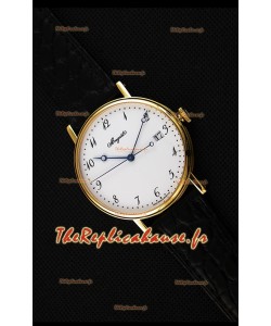 Montre Breguet Classique 5177BA/29/9V6 en or jaune avec index arabes