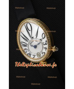 Breguet Reine De Naples Montre Femme Suisse 1:1 Or jaune 18 carats Montre Réplique