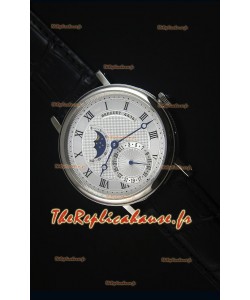 Montre Replica Suisse Breguet Classique en Acier Inoxydable et avec le Phases de Lune
