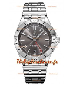 Breitling Chronomat Automatic GMT 40 Cadran gris Montre réplique 1:1 Suisse 