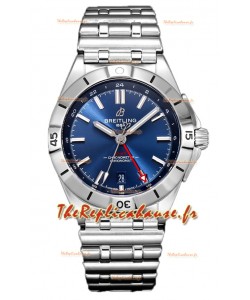 Breitling Chronomat Automatic GMT 40 Cadran Bleu Montre réplique 1:1 Suisse 