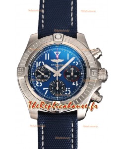 Breitling Avenger Chronograph 45 Cadran bleu Montre réplique 1:1 Suisse 