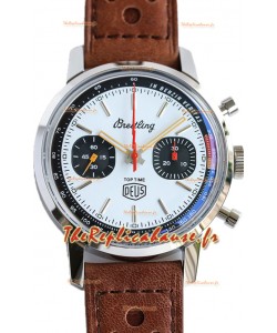 Breitling Top Time B01 Deus Edition Bracelet cuir Montre réplique 1:1 Suisse 