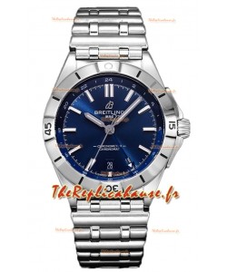 Breitling Chronomat Automatic GMT 40 Cadran bleu foncé Montre réplique 1:1 Suisse 