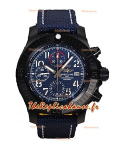 Breitling Avenger Chronographe 45 Cadran bleu Montre réplique 1:1 Suisse 