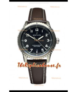 Breitling Navitimer Aviator 8 Automatic 41 Cadran noir Montre réplique 1:1 Suisse 