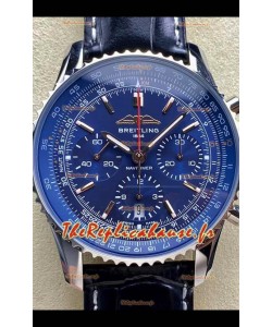 Breitling Navitimer B01 Chronograph 43 Cadran Bleu - Boîtier Acier 904L Réplique Suisse 1:1 