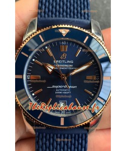 Breitling SuperOcean Heritage II B20 44MM Cadran Bleu Lunette Bicolore Réplique 1:1 