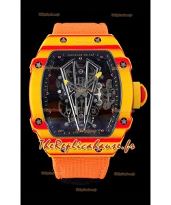 Réplique de Montre Richard Mille RM27-03 Rafael Nadal Tourbillon Authentique Mouvement 1:1 Miroir