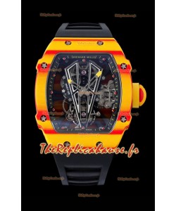 Réplique de Montre Richard Mille RM27-03 Rafael Nadal Véritable Tourbillon Mouvement 1:1 Miroir