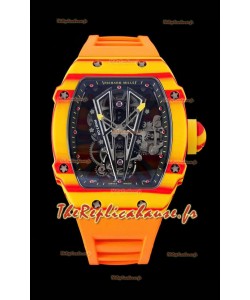 Richard Mille RM27-03 Rafael Nadal Réplique de Montre Tourbillon Véritable Mouvement 1:1 Miroir