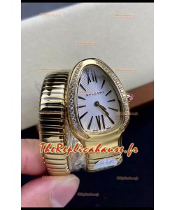 Bvlgari Serpenti Edition Montre à boîtier en or jaune en qualité 1:1