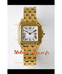 PANTHERE de Cartier Edition 27mm Miroir 1:1 Montre Suisse Or Jaune Boîtier