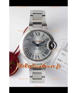 Ballon De Cartier Swiss Automatique Qualité Miroir 1:1 33MM en Boîtier Acier