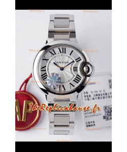 Ballon De Cartier Swiss Quartz Qualité Miroir 1:1 Boitier acier 33MM