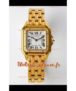 PANTHERE de Cartier Edition 27MM Montre Suisse Miroir 1:1 Boîtier Or Jaune 