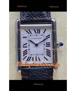 Cartier Tank Solo Montre suisse à quartz en boîtier acier - Boîtier 33MM 