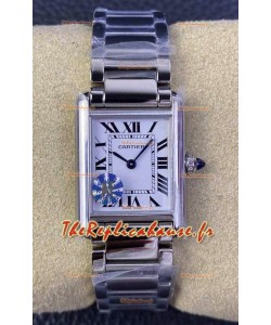 Cartier Tank Solo Montre suisse à quartz avec boîtier et bracelet en acier - boîtier de 22 mm 