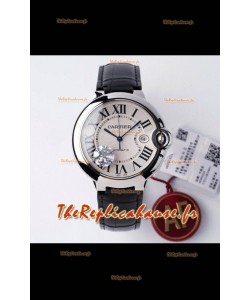 Ballon De Cartier Swiss Automatic Qualité Miroir 1:1 42MM dans un boîtier en acier