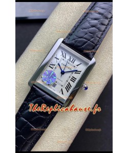 Cartier Tank Solo Montre Suisse Automatique en Boîtier Acier - Largeur 31MM - Réplique Miroir 1:1