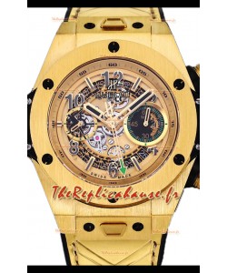 Hublot Big Bang Unico Jaune Magic PVD Montre réplique 1:1 suisse