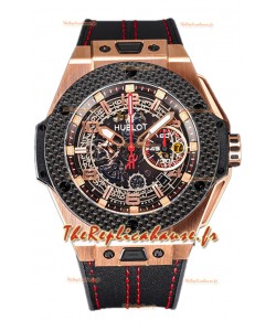 Hublot Big Bang F1 Edition Chronographe « King Carbon Gold » Montre Suisse Réplique 