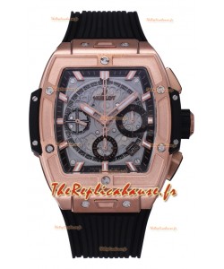 Hublot Spirit of Bang Or Rose Boîtier Acier 904L - 42MM Réplique Suisse