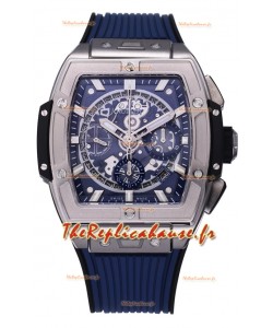 Hublot Spirit of Bang Boîtier Titane Cadran Bleu - 42MM Réplique Suisse