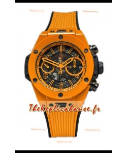 Hublot Spirit of Bang Orange Magic Edition Montre en céramique - 42MM Réplique Suisse