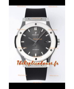 Hublot Classic Fusion Acier Cadran Gris 42MM Montre réplique 1:1 Qualité miroir