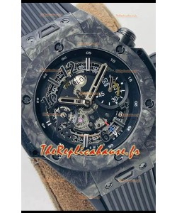 Hublot Big Bang Unico Black Carbon Las Vegas Boutique Edition Réplique Montre Suisse 