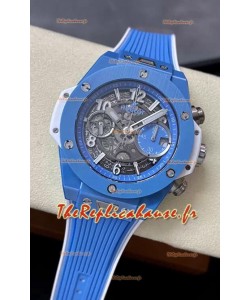 Hublot Big Bang Unico Blue PVD Édition suisse Réplique Montre de qualité miroir 1:1
