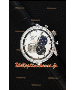 Montre IWC Schaffhausen japonnaise Réplique à mouvement à Quartz avec Cadran Blanc 