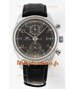 IWC Portugieser Chronograph Classic IW390404 Cadran Gris Réplique Montre Suisse