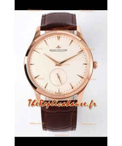 Jaeger LeCoultre Master Grand Ultra Montre fine en or rose Réplique Miroir 1:1