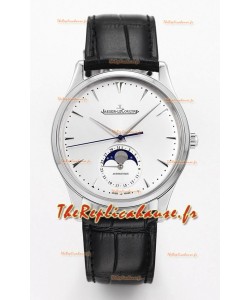 Jaeger LeCoultre Master ultra fine Moon 904L Réplique montre Miroir 1:1 acier