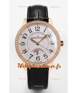 Jaeger-LeCoultre Rendez-Vous Acier Jour et Nuit Or Rose Miroir 1:1 Montre Suisse