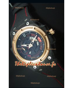 Montre Replica Suisse Linde Werdelin Spidolite II avec un Boitier en Carbone Forgé