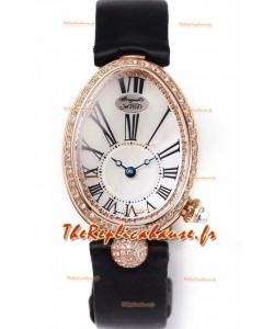 Réplique Montre Breguet Reine De Naples Femme Or Rose Edition Suisse 1:1 