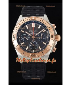 Breitling Chronomat B01 42 Edition Réplique de Montre Suisse en Acier 904L Cadran Marron Miroir 1:1
