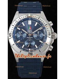 Breitling Chronomat B01 42 Edition Suisse 904L Acier Cadran Bleu Réplique Montre Miroir 1:1