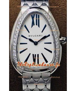 Bvlgari Montre Serpenti Seduttori Edition en Acier Inoxydable - Réplique Miroir 1:1