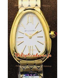 Bvlgari Serpenti Seduttori Edition Montre en Or Jaune - Réplique Miroir 1:1