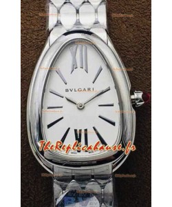 Bvlgari Montre Serpenti Seduttori Edition en Acier Inoxydable - Réplique Miroir 1:1