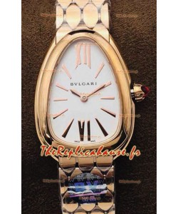Bvlgari Serpenti Seduttori Edition Montre en Or Rose - Réplique Miroir 1:1