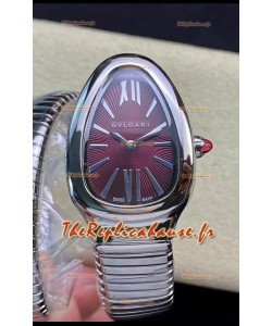 Réplique de Montre Bvlgari Serpenti Edition en Acier Inoxydable - Qualité Miroir 1:1
