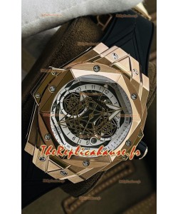 Hublot Big Bang UNICO Sang Bleu II Or Rose Réplique Suisse 1:1 Qualité Miroir 